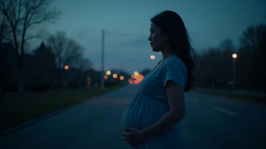 A healthcare professional monitoring fetal health with advanced technology.